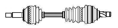 FARCOM 121845 Drive Shaft